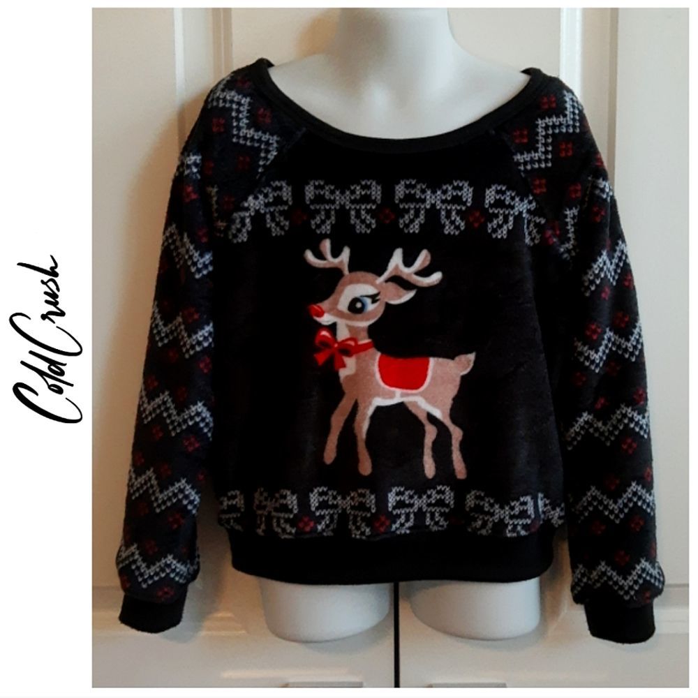Rudolph Cozy-Lined Sweatshirt